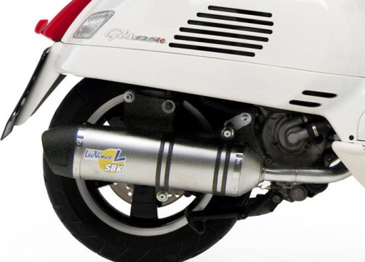 UITVERKOOP - Leovince Uitlaat VESPA GTV GTS 125 250 300 '08 -'11 LV One - Leovince  uitlaten